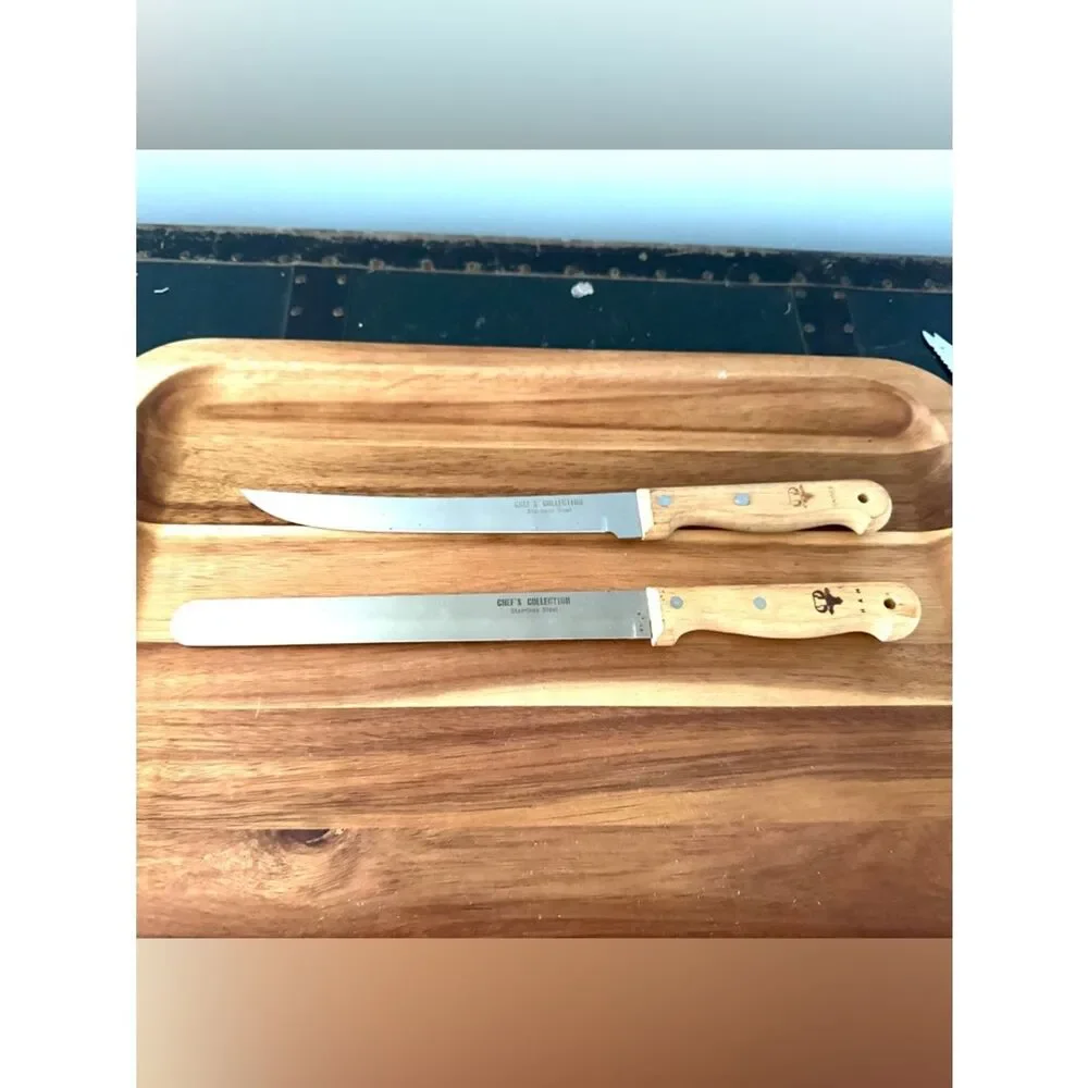 Vintage Chefs Collection Japanese Ham and Fillet Knive